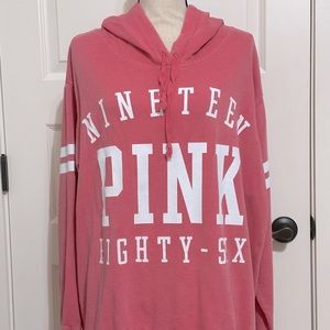 Victoria’s Secret pink high low hoodie